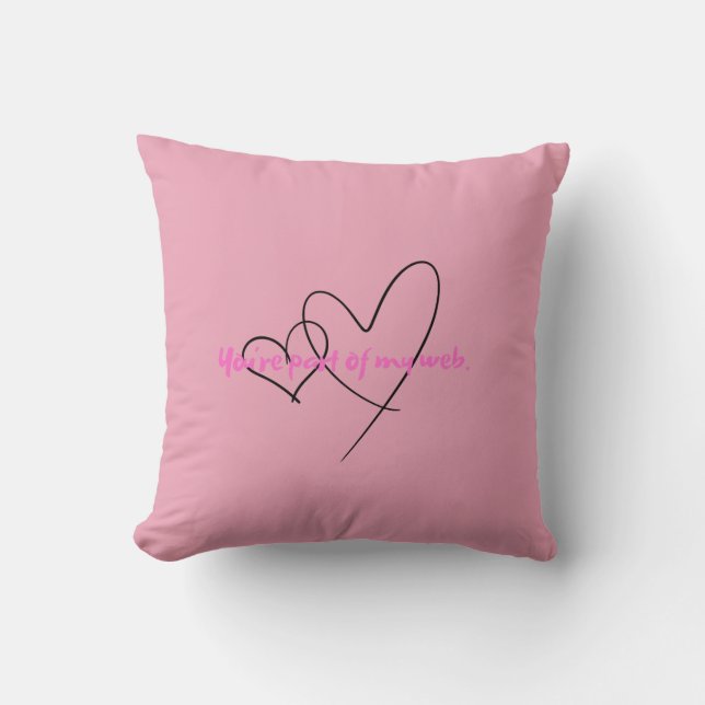 Coussin Web Within – Art of Hidden Strength (Recto)