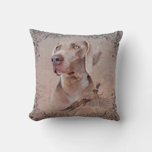 Coussin Weimaraner Poster Canvas Imprimer Tapisserie Acryl