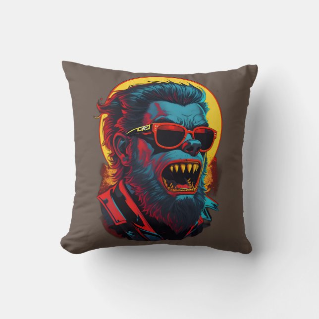 Coussin Werewolves Zombie (Recto)