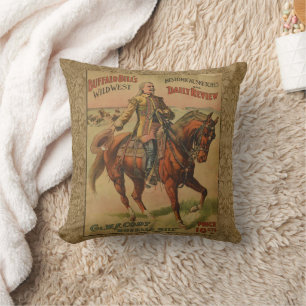 Coussin Western Buffalo Bill Wild West