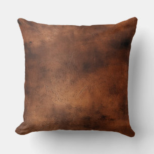 Coussin Western Cowboy Brown