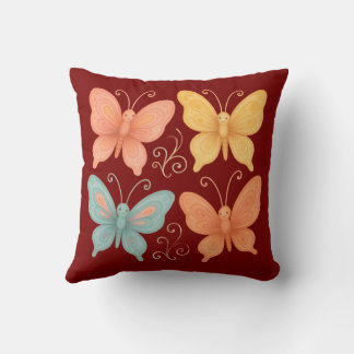 Coussin Whimsical Butterflies