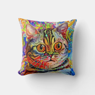 Coussin Whiskers colorés