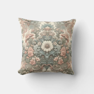 Coussin Whisper victorien : Une Symphonie Pastel