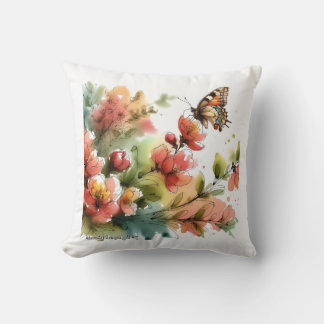 Coussin Whispers en fleurs