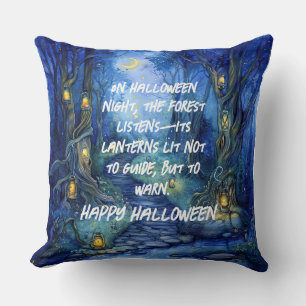 Coussin Whispers in the Hollow - The Lantern Path
