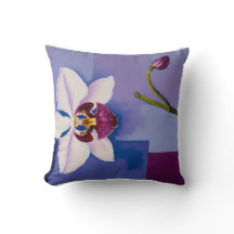 Whispers orchidée : tons blanc et violet sur Paste