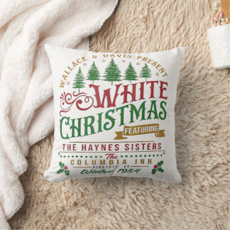 Coussin White Christmas Wallace Et Davis Haynes Sister
