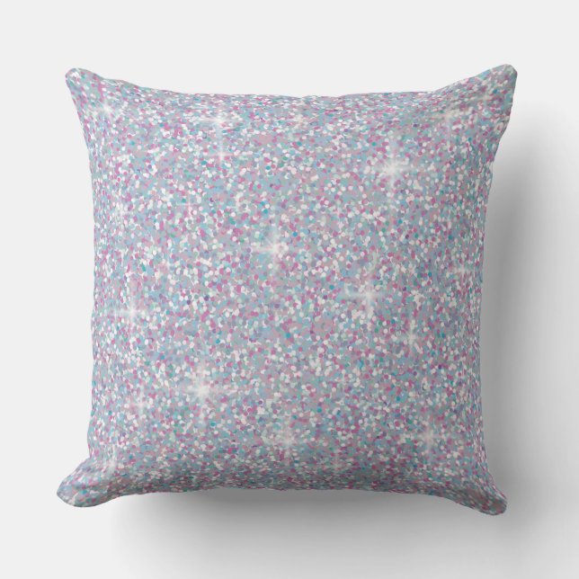 Coussin White iridescent brillant (Recto)