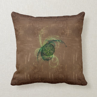 Coussin Wicca Rustica : Pentagramme de Magick
