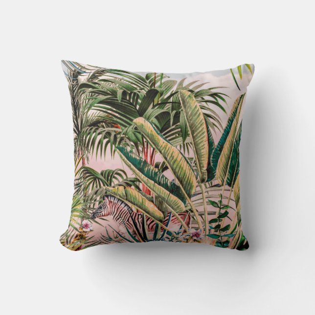 Coussin Wild jungle paradise (Recto)