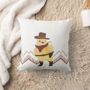 Coussin Wild West Cowboy Chick