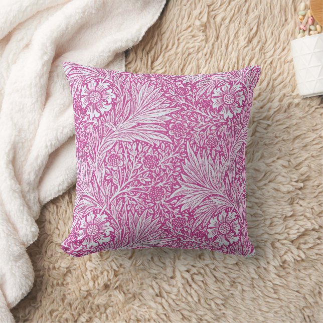 Coussin William Morris - Art Nouveau Pink Marigold (Couverture)