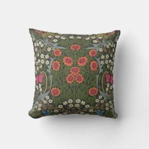 Coussin William Morris Blackthorn Garden Fleur Classique