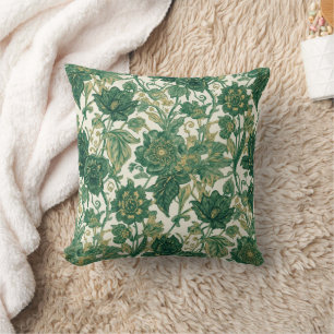 Coussin William Morris Compton verdure Art Nouveau