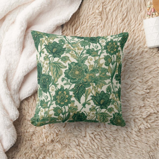 Coussin William Morris Compton verdure Art Nouveau  (Couverture)