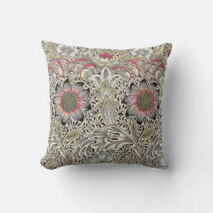 Coussin William Morris Corncocktail fond d'écran floral