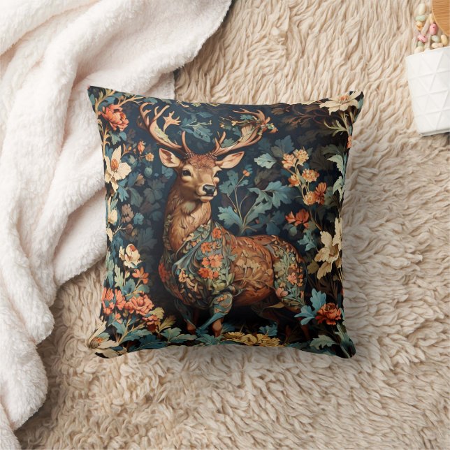 Coussin William Morris Deer Jeu d'oreiller (Couverture)