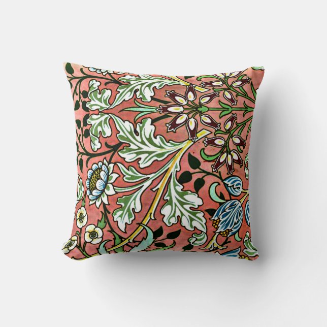 Coussin William Morris design - Hyacinth (Recto)
