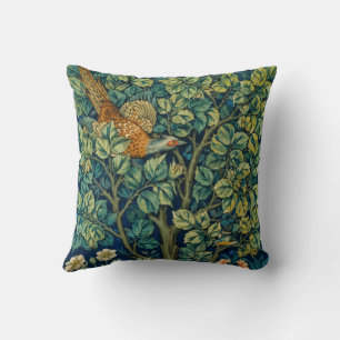 Coussin William Morris et John Henry Dearle's Pheasant