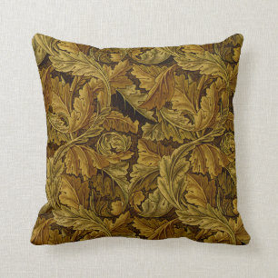 Coussin William Morris Fine Fond d'écran Floral Motif
