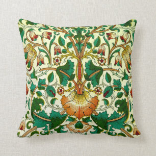 Coussin William Morris Fine Fond d'écran Floral Motif
