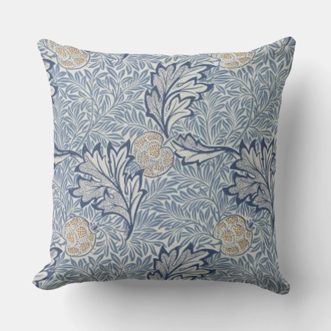 Coussin William Morris Flower Floral Design (Recto)