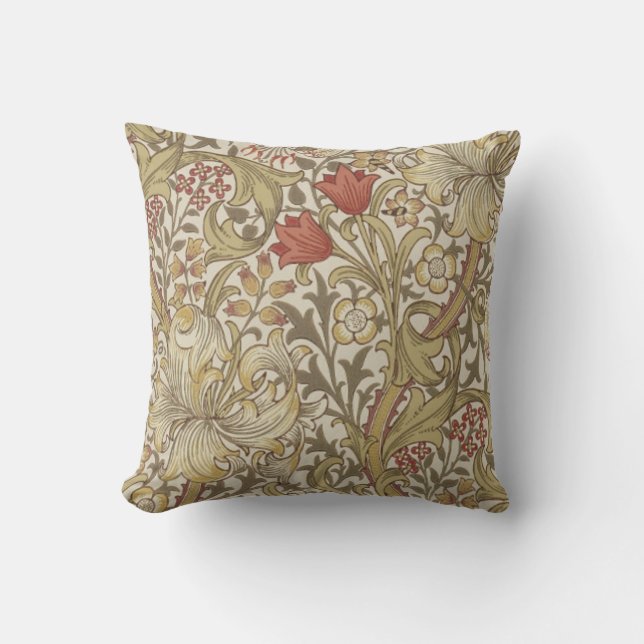 Coussin William Morris Golden Lily (Recto)
