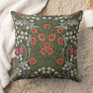 Coussin William Morris Jardin Fleur de Blackthorn Classiqu