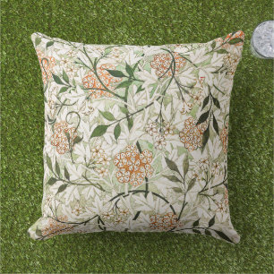 Coussin William Morris Jasmine Blossom Garden Design