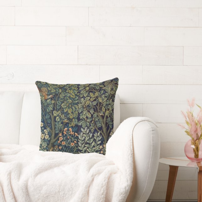 Coussin William Morris Pheasier Bois Bois (Canapé)