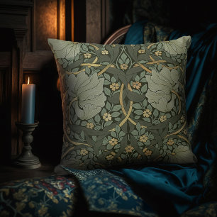 Coussin William Morris Pimpernel Motif Vintage Throw Pil