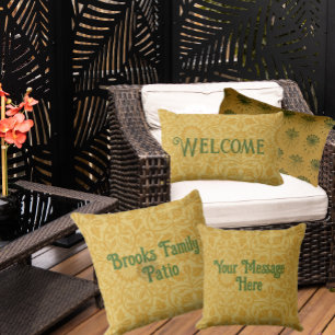 Coussin William Morris Réversible Personnalisé