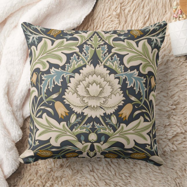 Coussin William Morris Severn Motif floral classique (Couverture)