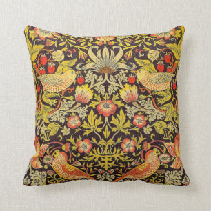 Coussin William Morris Strawberry Thief Motif