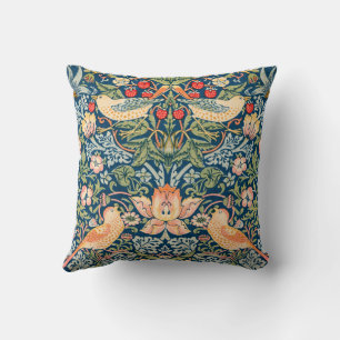 Coussin William Morris Voleur de fraises