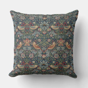 Coussin William Morris : Voleur de fraises Jetant l'oreill