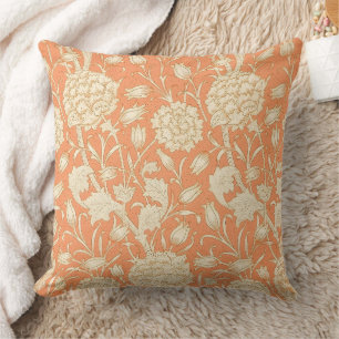 Coussin William Morris Wild Tulip Vintage motif floral