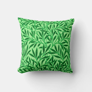 Coussin William Morris Willow Motif, Light Jade Green