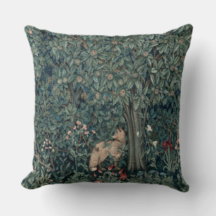 Coussin William Morris Woodland Tapestry Fox