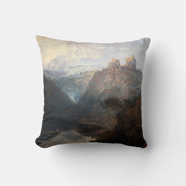 Coussin William Turner - Château de Kilgarren, Pembrokeshi (Recto)