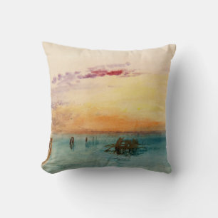 Coussin William Turner - La lagune près de Venise au couch