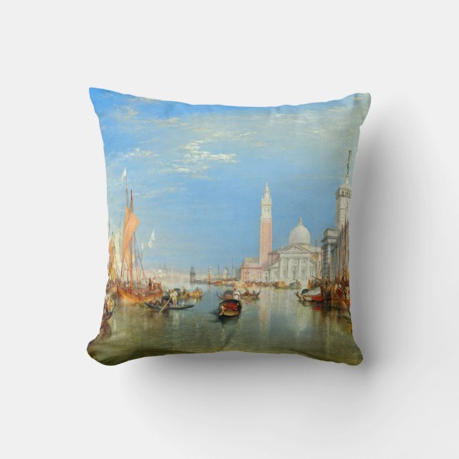 Coussin William Turner - Venise, le Dogana et San Giorgio (Recto)