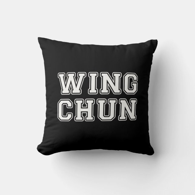 Coussin Wing Chun (Recto)