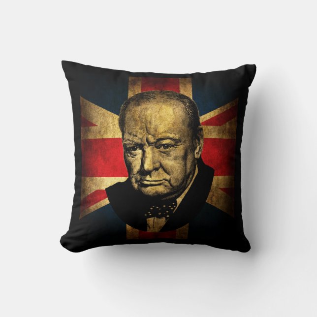 Coussin Winston Churchill (Recto)