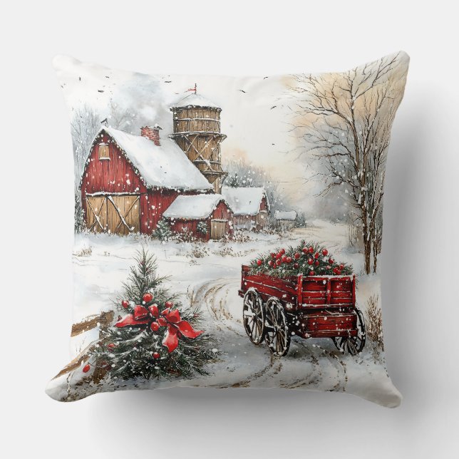 Coussin Winter Wonderland (Recto)