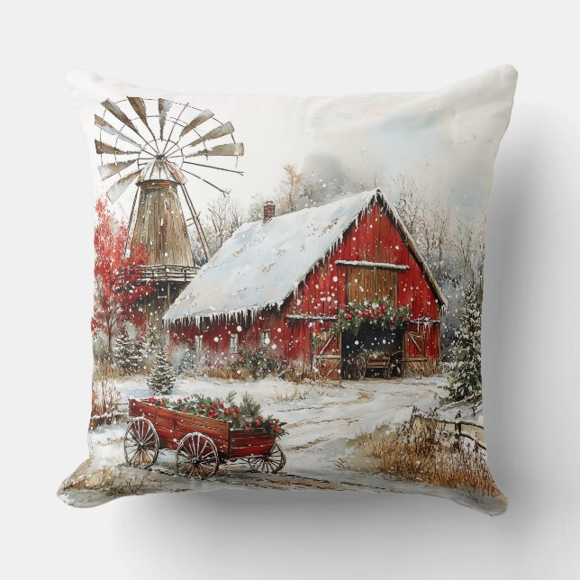 Coussin Winter Wonderland (Recto)