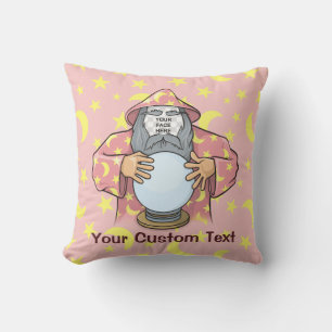 Coussin Wizard with your face