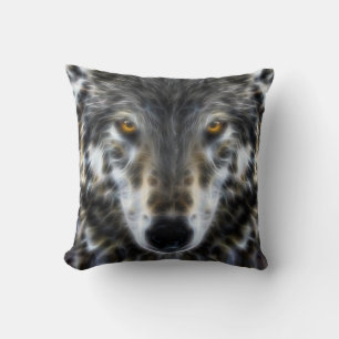 Coussin Wolf Design inspiré Portrait