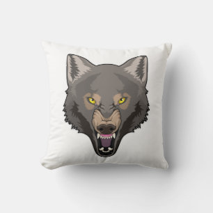 Coussin Wolf en colère